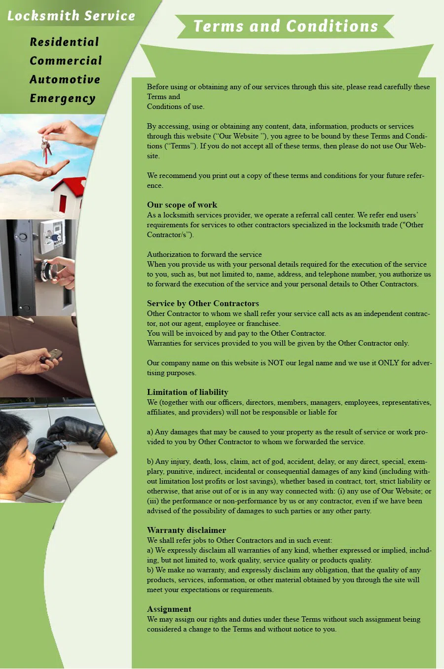 Bala Cynwyd PA Locksmith Store Bala Cynwyd, PA 610-347-8404 - terms-and-condition-c-22